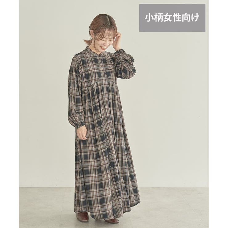 【WEB限定・小柄女性向け】エコベロアソートギャザーワンピース[品番：EHEW0046226]｜AMERICAN  HOLIC（アメリカンホリック）のレディースファッション通販｜SHOPLIST（ショップリスト）