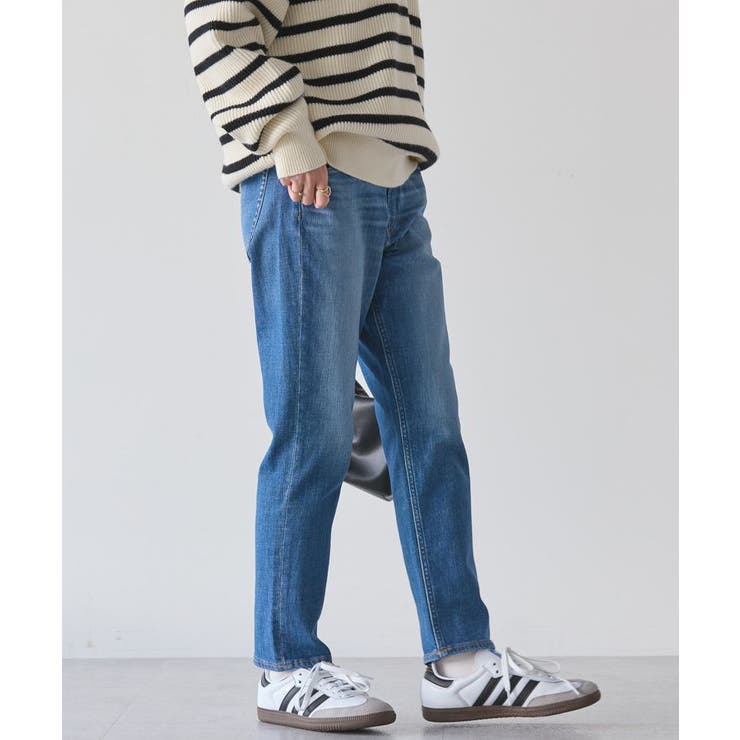WEB限定】テーパードデニム(-3cm)[品番：EHEW0042919]｜AMERICAN
