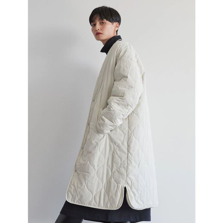 WEB限定】あったかリバーシブルキルティングコート[品番