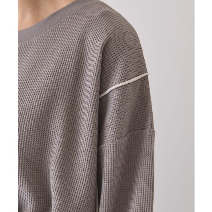 【WEB限定】ワッフル配色メロープルオーバー | AMERICAN HOLIC | 詳細画像21 