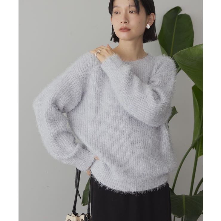 美品 トリーバーチ ウール ニットプルオーバー ロゴ入り 金ボタン ブルー 944290_main06.jpg?20240710163537