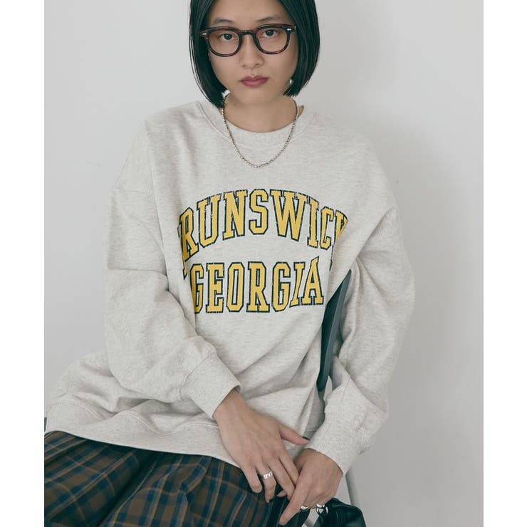 【WEB限定】BRUNSWICK GEORGIA BIGスウェット | AMERICAN HOLIC | 詳細画像26 
