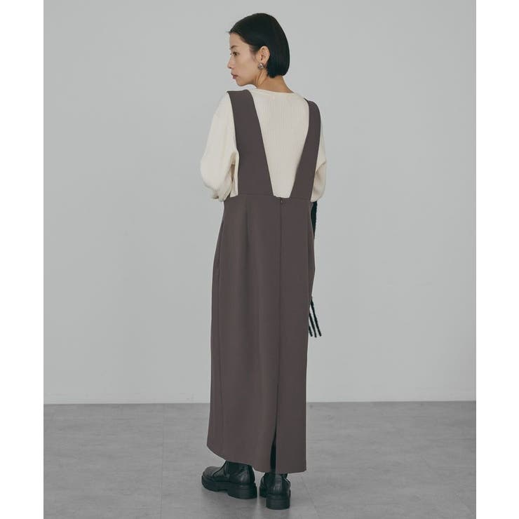 【WEB限定】イージーケアVネックワンピース | AMERICAN HOLIC | 詳細画像6 