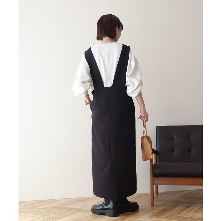 【WEB限定】イージーケアVネックワンピース | AMERICAN HOLIC | 詳細画像3 