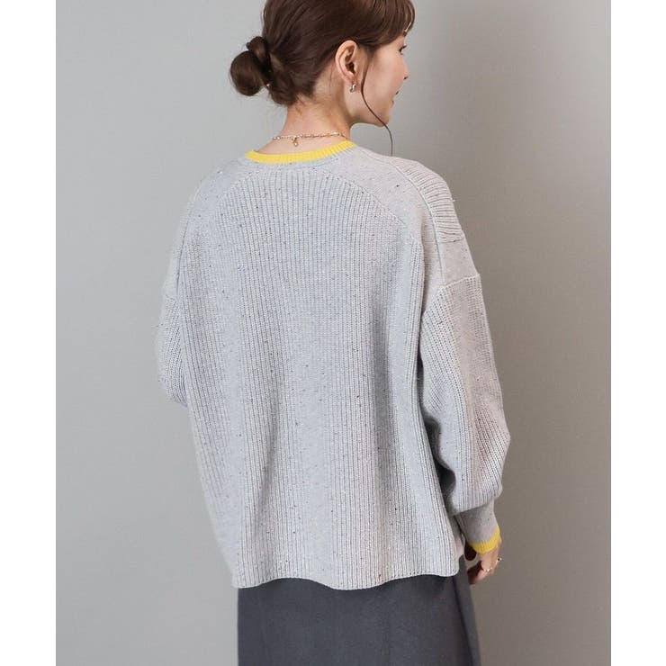 【WEB限定】配色ラインニットプルオーバー | AMERICAN HOLIC | 詳細画像22 