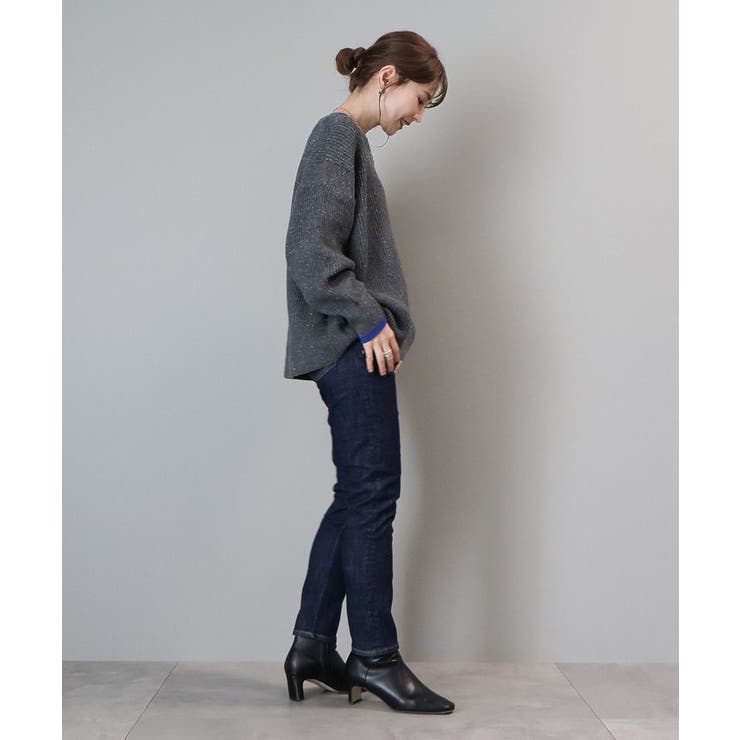 【WEB限定】配色ラインニットプルオーバー | AMERICAN HOLIC | 詳細画像34 