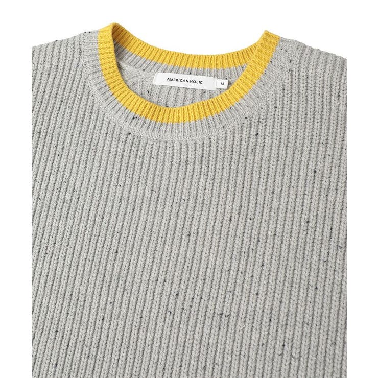 【WEB限定】配色ラインニットプルオーバー | AMERICAN HOLIC | 詳細画像41 