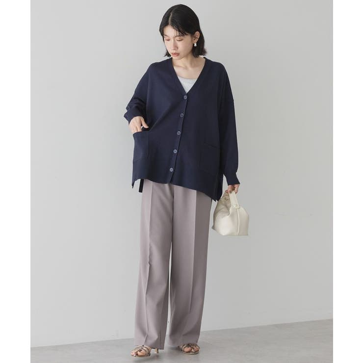 【WEB限定】バイパチVネックルーズカーディガン＜静電気軽減＞ | AMERICAN HOLIC | 詳細画像36 