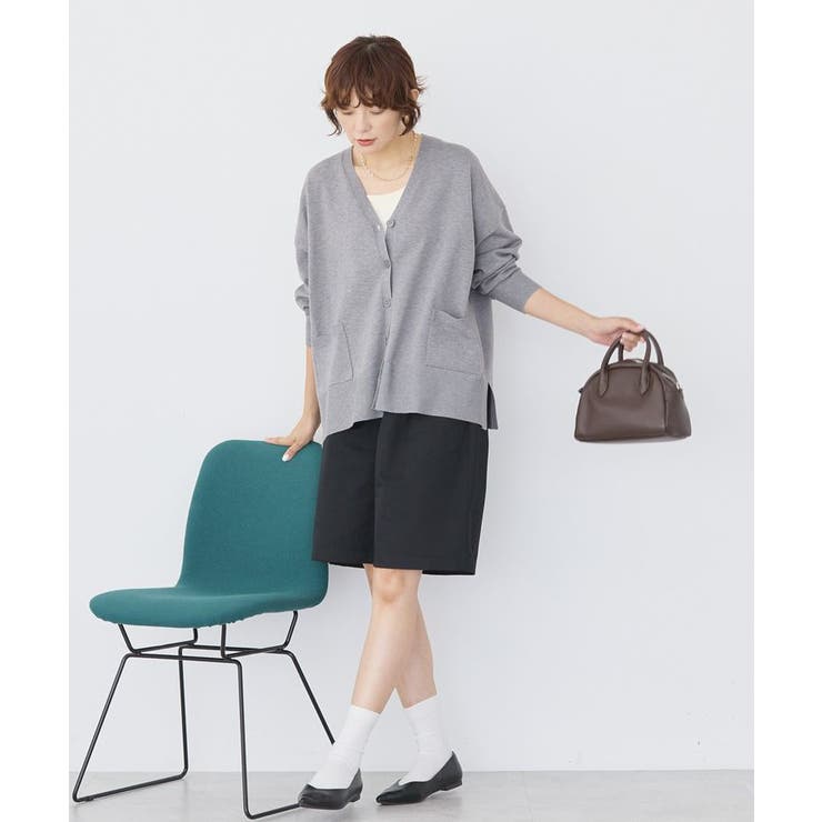 【WEB限定】バイパチVネックルーズカーディガン＜静電気軽減＞ | AMERICAN HOLIC | 詳細画像39 