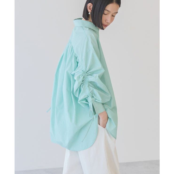 【WEB限定】イージーケアバックギャザーリボンシャツ | AMERICAN HOLIC | 詳細画像34 