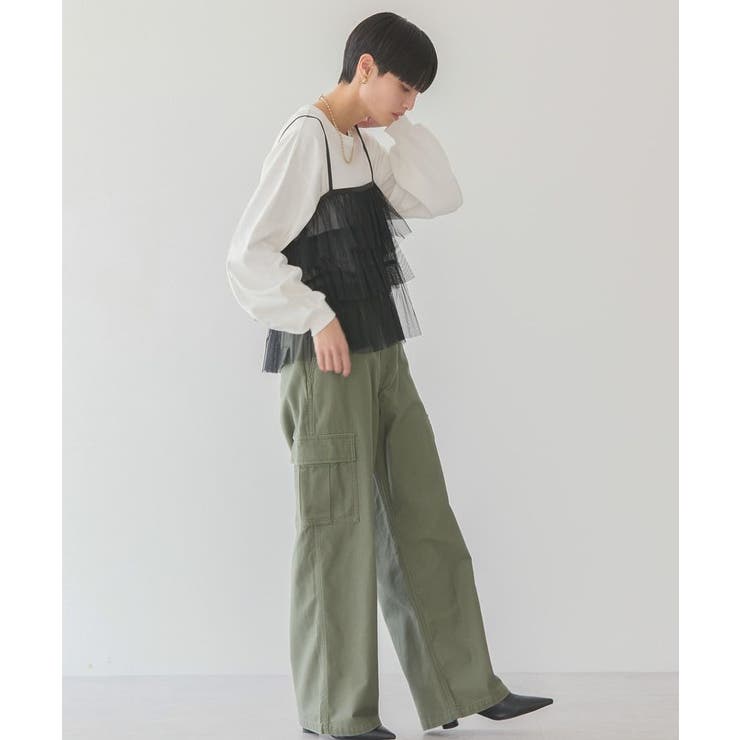 【WEB限定】袖ボリュームカットプルオーバー | AMERICAN HOLIC | 詳細画像7 