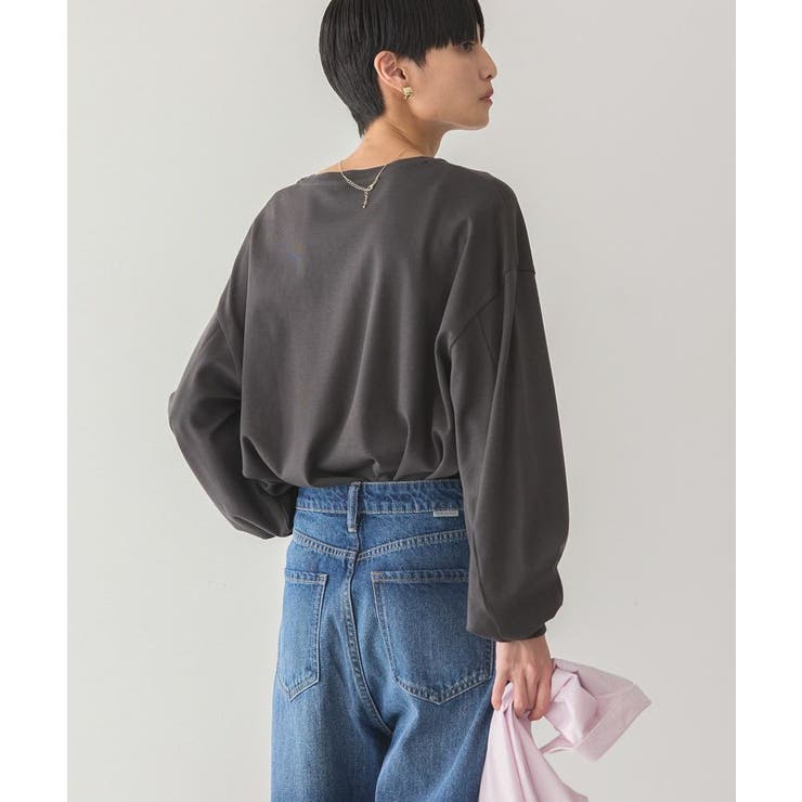 【WEB限定】袖ボリュームカットプルオーバー | AMERICAN HOLIC | 詳細画像4 