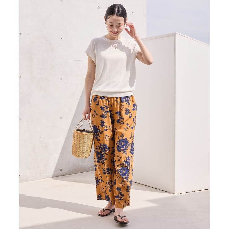 【WEB限定】アソートギャザー柄パンツ | AMERICAN HOLIC | 詳細画像10 