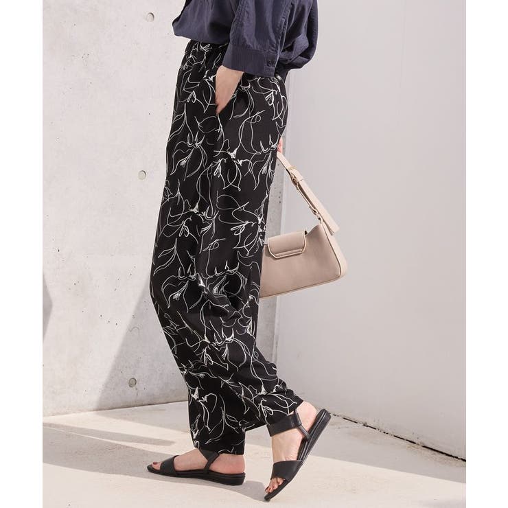 【WEB限定】アソートギャザー柄パンツ | AMERICAN HOLIC | 詳細画像3 