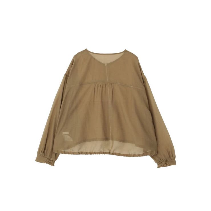 【WEB限定】ノーカラーシアーZIPブルゾン | AMERICAN HOLIC | 詳細画像14 