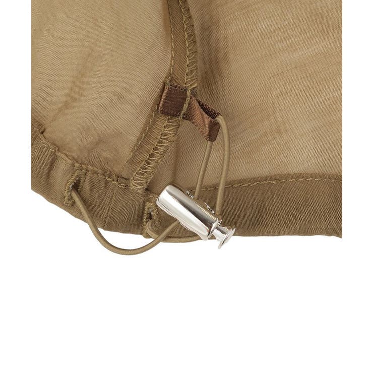 【WEB限定】ノーカラーシアーZIPブルゾン | AMERICAN HOLIC | 詳細画像18 