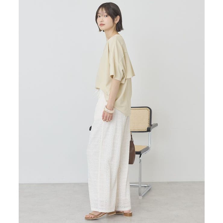 【WEB限定】バックフリル半袖プルオーバー | AMERICAN HOLIC | 詳細画像22 