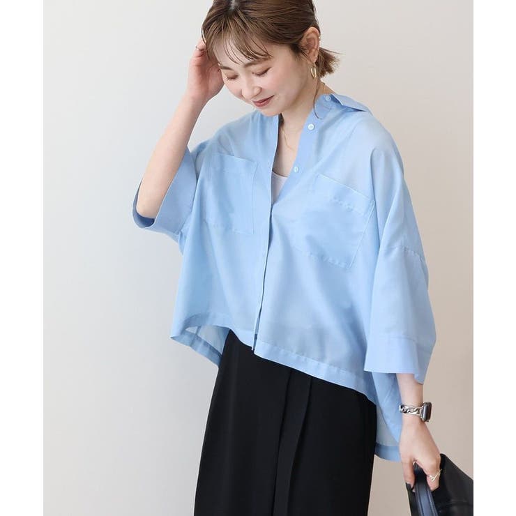 【WEB限定】Wポケットシアー半袖シャツ | AMERICAN HOLIC | 詳細画像20 