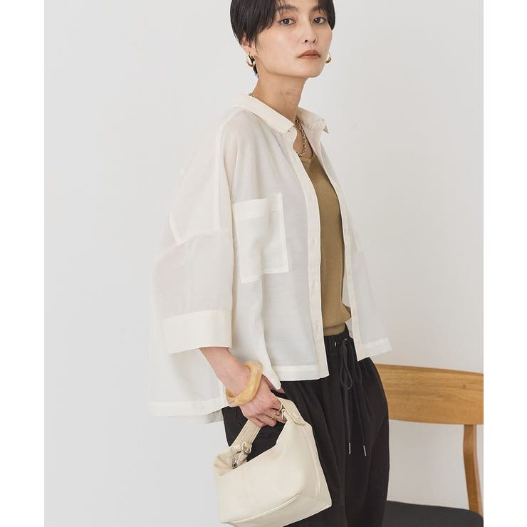 【WEB限定】Wポケットシアー半袖シャツ | AMERICAN HOLIC | 詳細画像28 