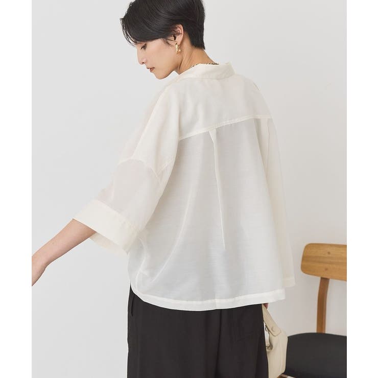 【WEB限定】Wポケットシアー半袖シャツ | AMERICAN HOLIC | 詳細画像30 