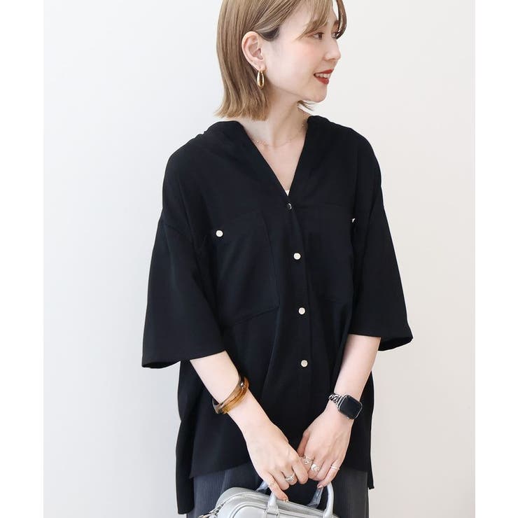 【WEB限定】ミリタリーWポケットスキッパーシャツ | AMERICAN HOLIC | 詳細画像23 