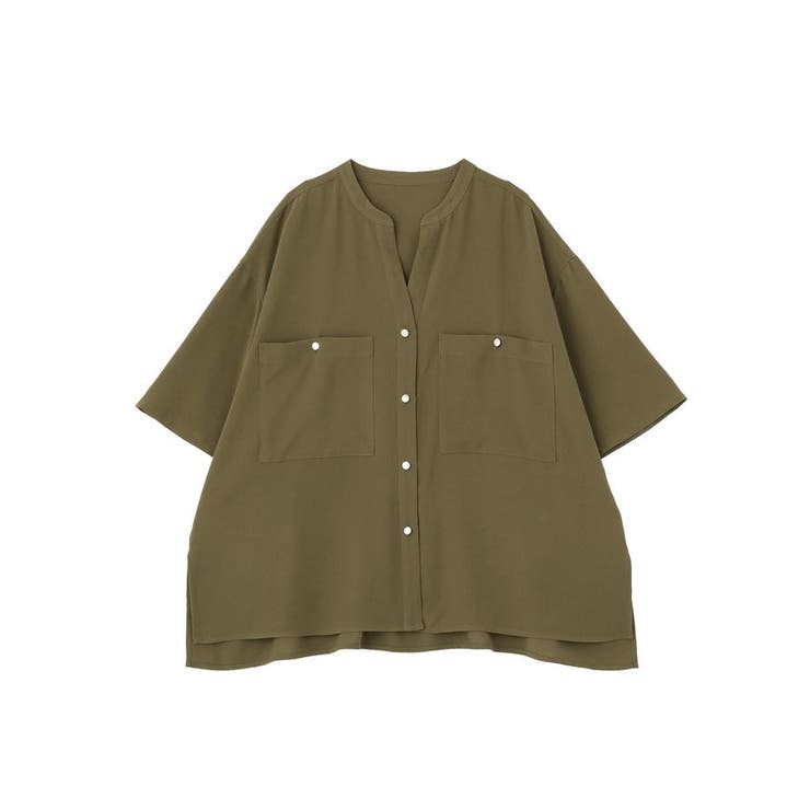 【WEB限定】ミリタリーWポケットスキッパーシャツ | AMERICAN HOLIC | 詳細画像55 