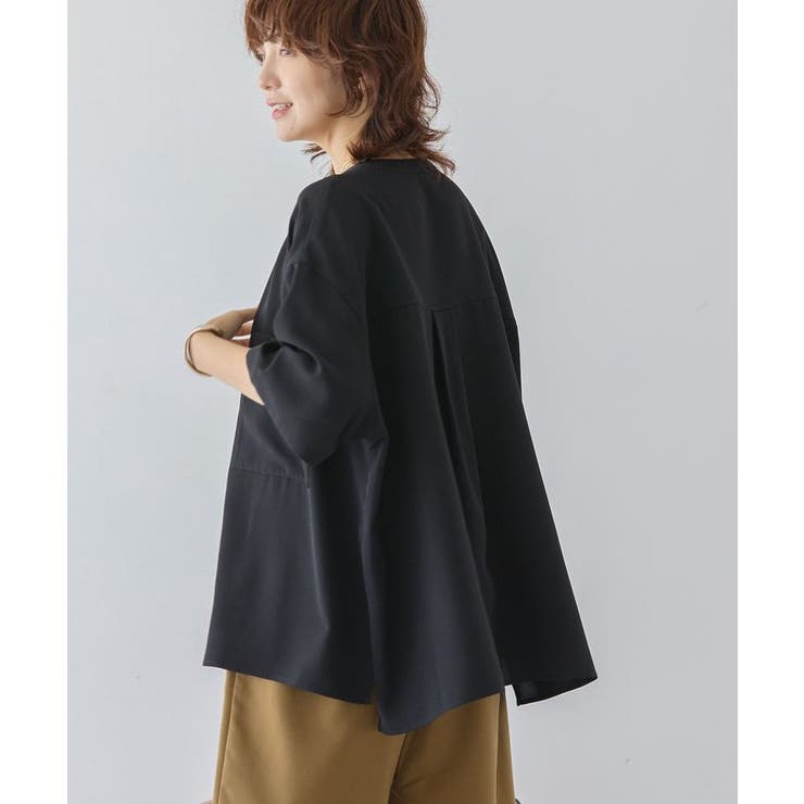 【WEB限定】ミリタリーWポケットスキッパーシャツ | AMERICAN HOLIC | 詳細画像8 