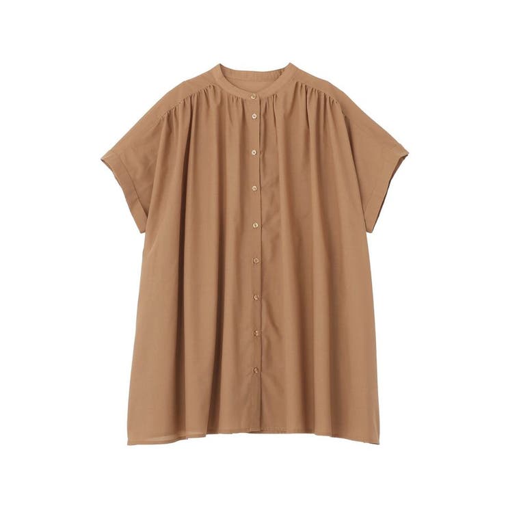 【WEB限定】イージーケア+接触冷感 フレンチスリーブギャザーシャツ | AMERICAN HOLIC | 詳細画像50 