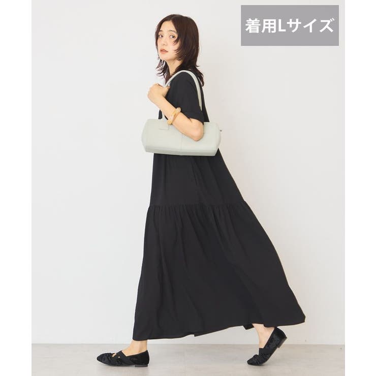 【WEB限定】サッカーティアードワンピース＜丈違い＞【UVカット イージーケア】 | AMERICAN HOLIC | 詳細画像11 