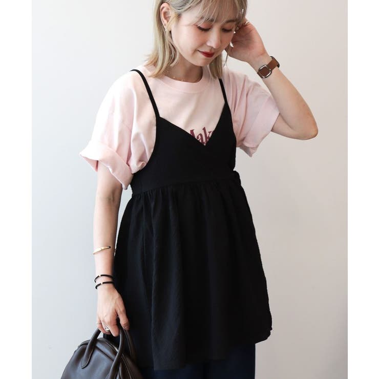 【WEB限定】前後2WAYキャミソールチュニック【UVカット・イージーケア】 | AMERICAN HOLIC | 詳細画像11 