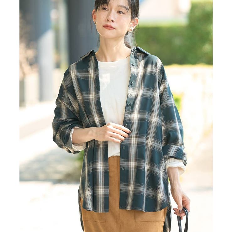 【WEB限定】イージーケアチェックシャツ | AMERICAN HOLIC | 詳細画像20 