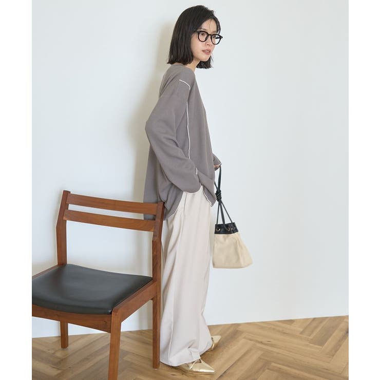 【WEB限定】ワッフル配色メロープルオーバー | AMERICAN HOLIC | 詳細画像40 