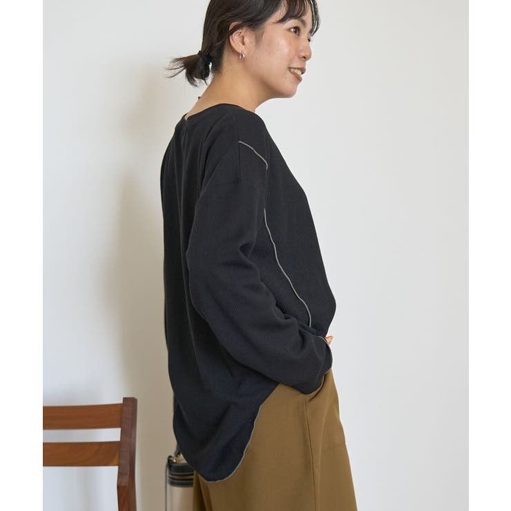 【WEB限定】ワッフル配色メロープルオーバー | AMERICAN HOLIC | 詳細画像43 