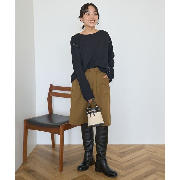 【WEB限定】ワッフル配色メロープルオーバー | AMERICAN HOLIC | 詳細画像45 