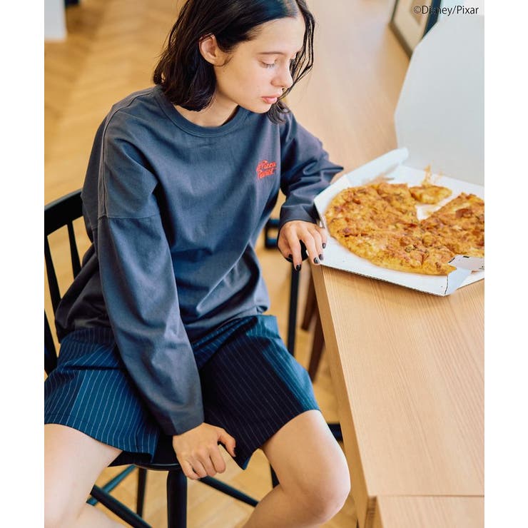 Pizza Planet エイリアン/ロングTシャツ | AMERICAN HOLIC | 詳細画像6 
