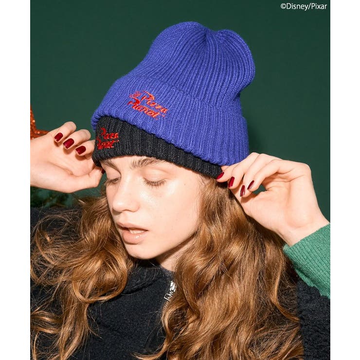 【PIZZA PLANET】ニットCAP | AMERICAN HOLIC | 詳細画像1 