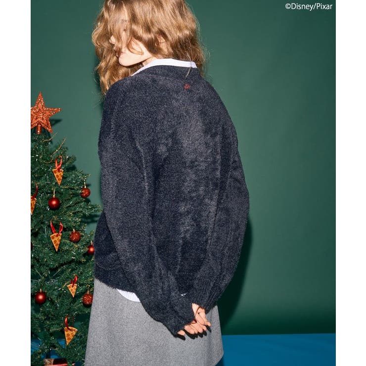 【PIZZA PLANET】衿付きニットプルオーバー | AMERICAN HOLIC | 詳細画像14 