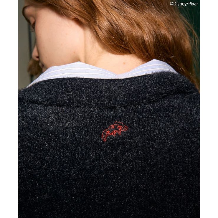 【PIZZA PLANET】衿付きニットプルオーバー | AMERICAN HOLIC | 詳細画像15 