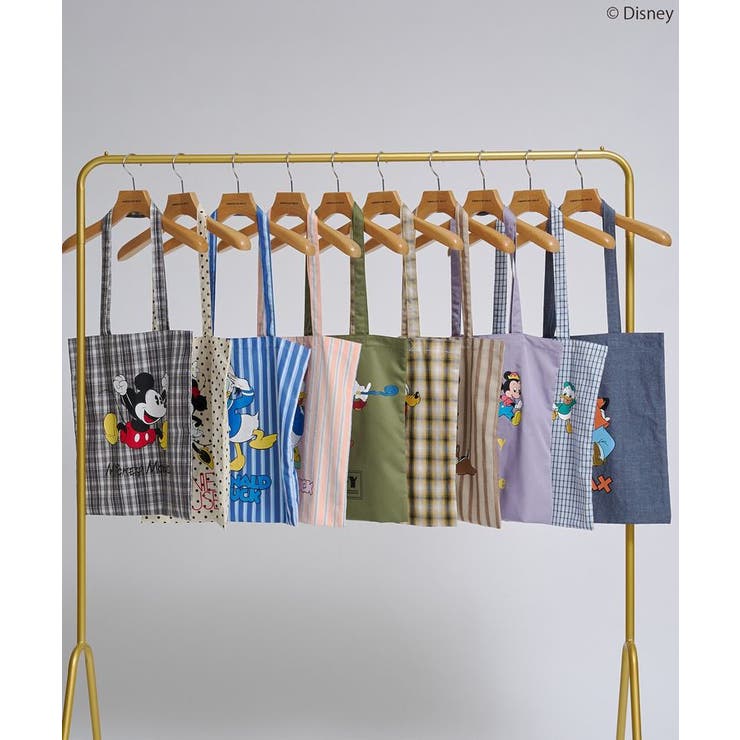 【Mickey&Friends】10ColトートBAG | AMERICAN HOLIC | 詳細画像1 