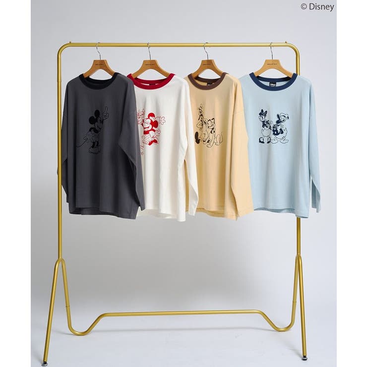 【Mickey&Friends】フロッキーリンガーT | AMERICAN HOLIC | 詳細画像1 