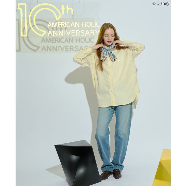 【Mickey&Friends】ボタンダウンシャツ | AMERICAN HOLIC | 詳細画像14 