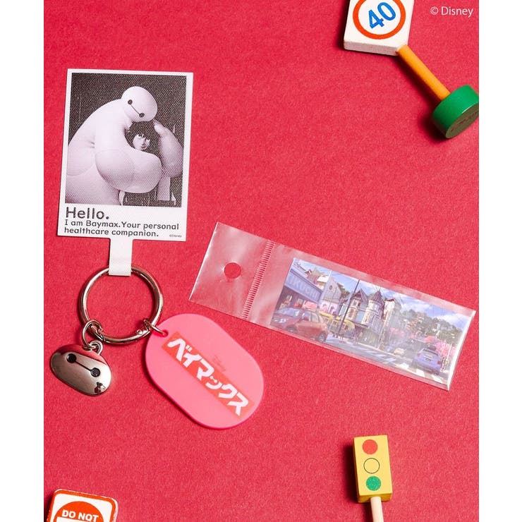 【BAYMAX】スマホタブチャーム＋シールSET | AMERICAN HOLIC | 詳細画像2 