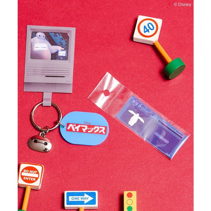 ブルー | 【BAYMAX】スマホタブチャーム＋シールSET | AMERICAN HOLIC