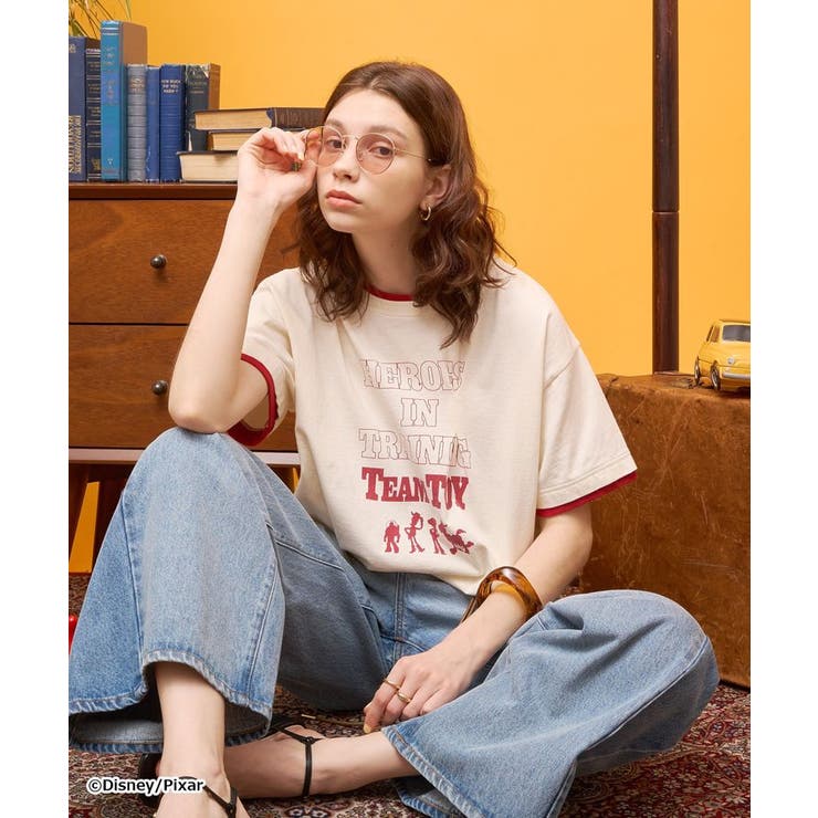 【TOY STORY】リメイク風グラフィックTシャツ | AMERICAN HOLIC | 詳細画像1 