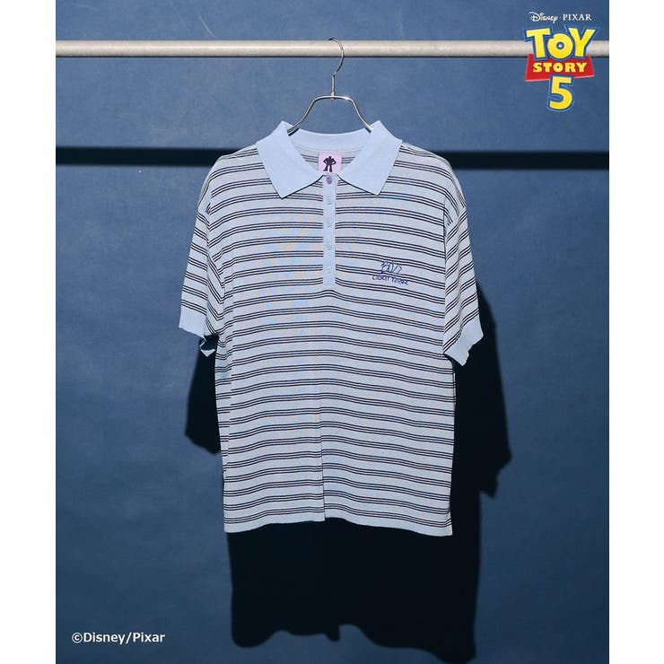 【TOY STORY 5】ボーダー半袖ニットポロ | AMERICAN HOLIC | 詳細画像25 