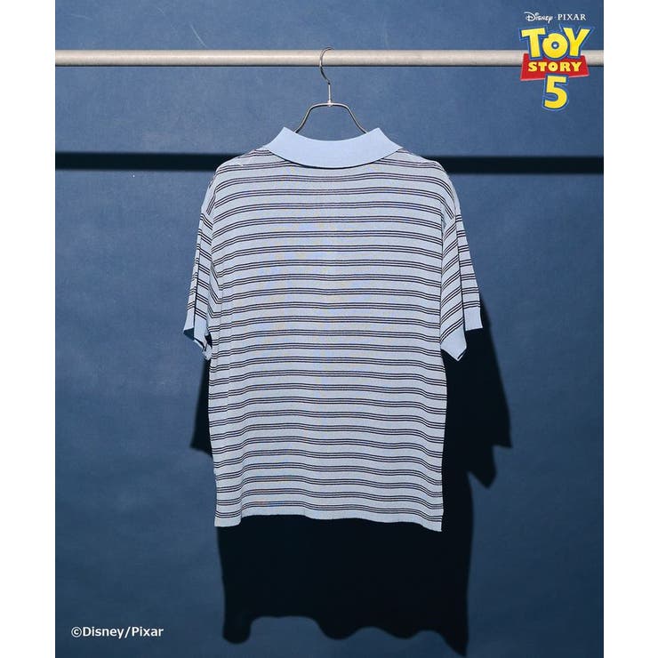 【TOY STORY 5】ボーダー半袖ニットポロ | AMERICAN HOLIC | 詳細画像26 