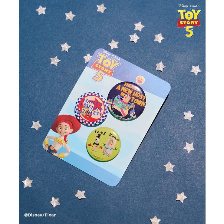 【TOY STORY 5】3P缶バッジセット | AMERICAN HOLIC | 詳細画像3 