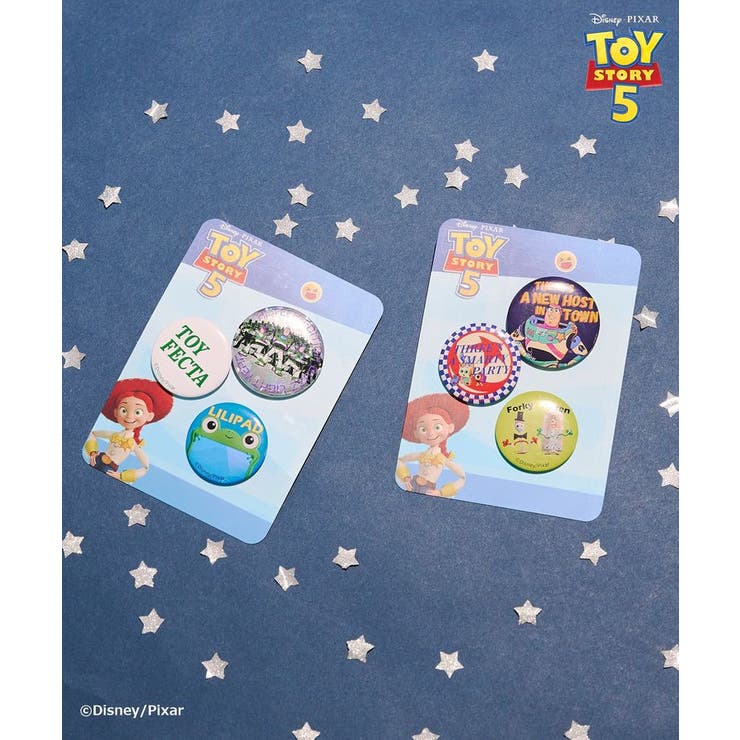 【TOY STORY 5】3P缶バッジセット | AMERICAN HOLIC | 詳細画像1 