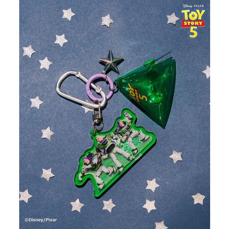 グリーン | 【TOY STORY 5】ポーチ付きシャカシャカチャーム | AMERICAN HOLIC