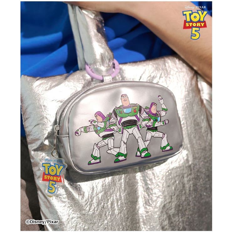 シルバー | 【TOY STORY 5】エナメルミニポーチチャーム | AMERICAN HOLIC
